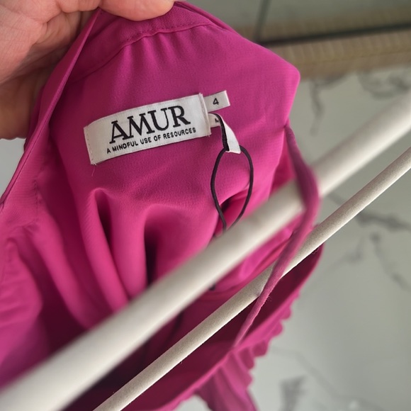 AMUR Kate Pleated Minidress - Picture 5 of 8